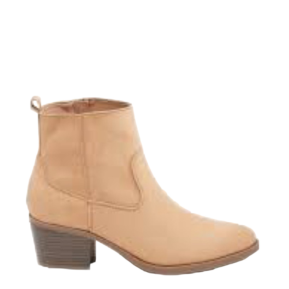 👢Old Navy Faux Suede Ankle Boots | Size 7 | Sand Beige